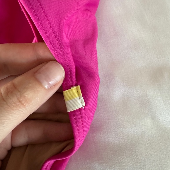 Summersalt Orange and Pink One Piece Swimsuit; Ruffled Backflip - Picture 2 of 3